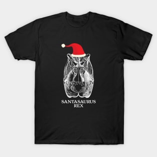 Santasaurus Rex - Funny Christmas Dinosaur Shirts & Gifts T-Shirt